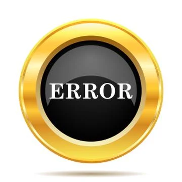 Error icon Stock Illustration