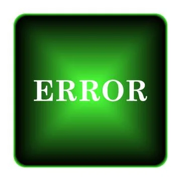 Error icon Stock-Illustration