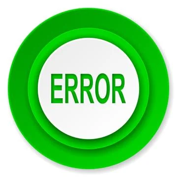 Error icon. 스톡 일러스트