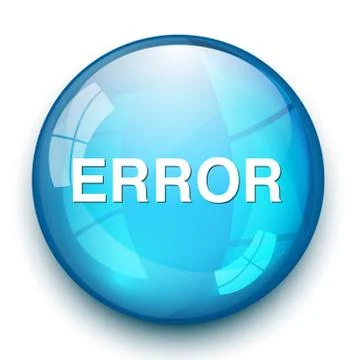 Error icon Stock Illustration