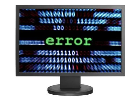 Error Illustrazione stock