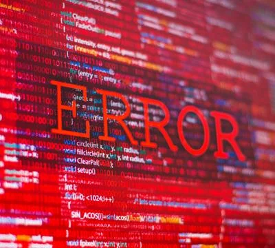 Error Stock Illustration