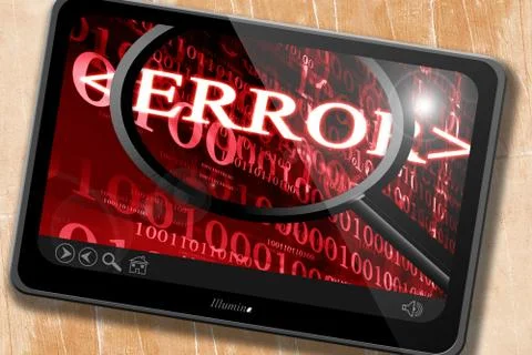 Error 스톡 일러스트