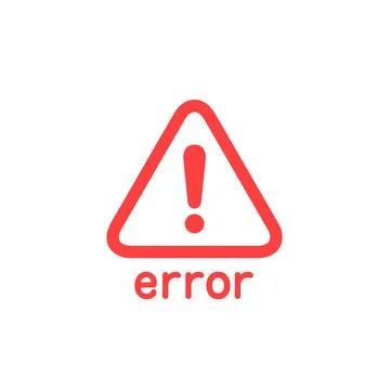 Error Stock Illustration