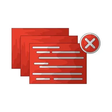 Error illustration 스톡 일러스트