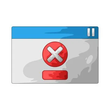 Error illustration Stock Illustration