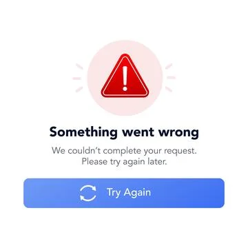 Error message popup. vector illustration イラスト素材