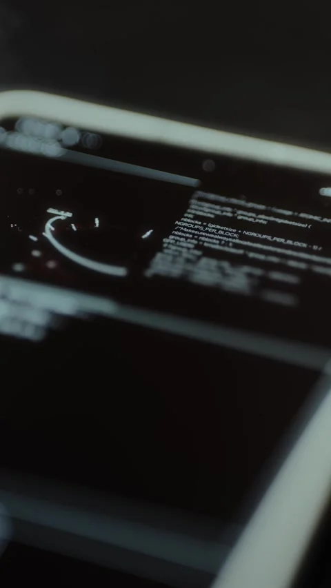 Error message related to file system operations within a futuristic interface Stock Footage 326045438