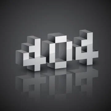 Error page design Stock-Illustration