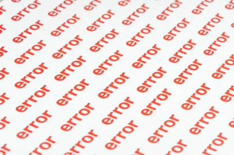 Error Stock Photos