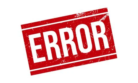 Error Rubber Stamp. Error Rubber Grunge Stamp Seal Vector Illustration 스톡 일러스트