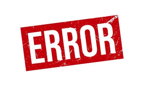 Error Rubber Stamp. Error Rubber Grunge Stamp Seal Vector Illustration Stock Illustration