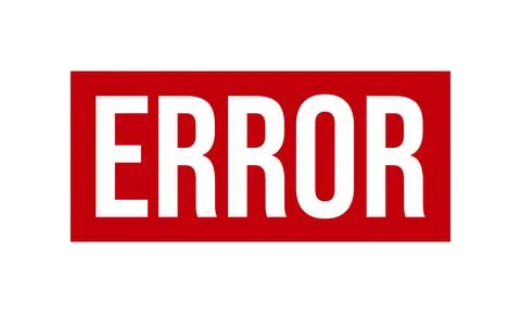 Error Rubber Stamp. Error Rubber Grunge Stamp Seal Vector Illustration Illustrazione stock