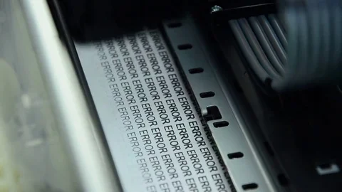 Error. A software error has occurred. Failure. Stock Footage 84804906