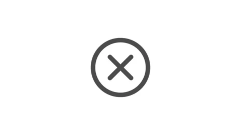 Error Symbol Animating in Seamless Loop 動画素材 346649232