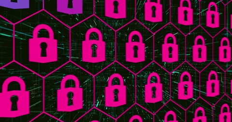 Error System failure emergency error GlitchLoop Animation Stock Footage 188584021