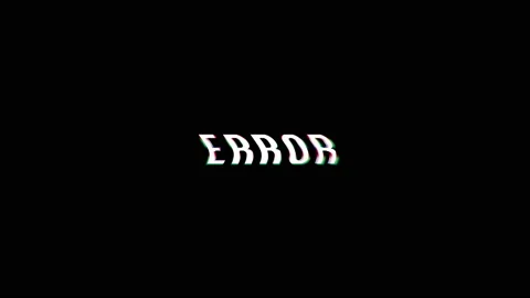 Error text animation on a black background, corrupted glitch effect Stock Footage 150022075