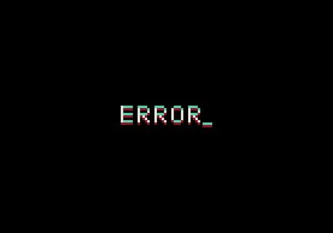 Error text message pixels for game assets. Stock Illustration