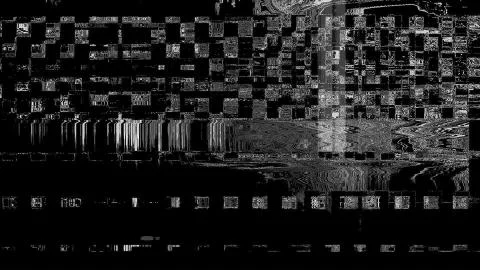 Error in the TV broadcasting or screen device working with white noise. Glitch 스톡 일러스트