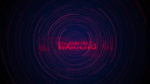 Error warning security breach computer hacking warning message hacked alert Stock Footage 312661620