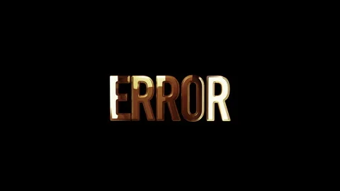 Error warning symbol digital concept Stock Footage 323929019