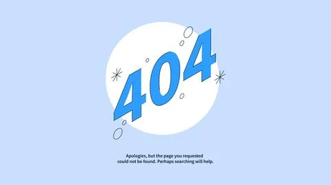 Error Web Page Concept Stock Illustration