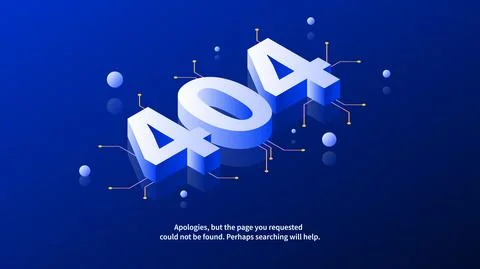 Error Web Page Concept Stock Illustration