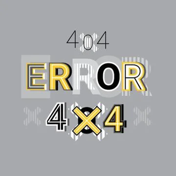 Error Word Creative Graphic Design Modern Technology Concept Over Abstract 스톡 일러스트