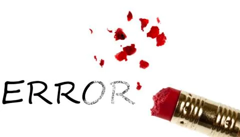 Error word Stock Photos