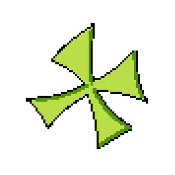 Error y2k shape pixel art vector illustration Stock-Illustration