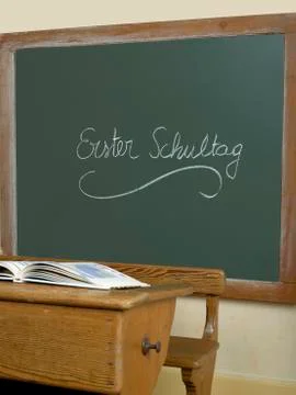 Erster schultag Stock Photos