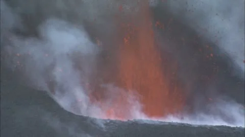 Eruption 1 Stock Footage 8928840