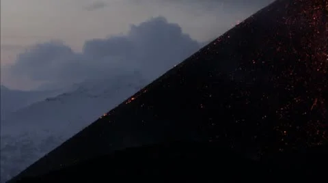 Eruption 11 Stock Footage 8929028