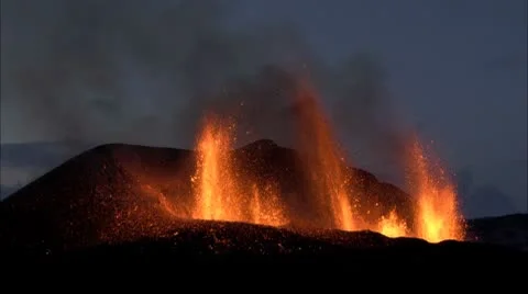 Eruption 12 Stock Footage 8928992