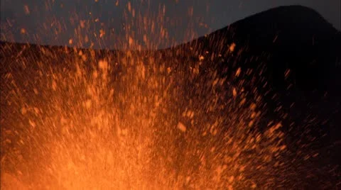Eruption 7 Stock Footage 8928928