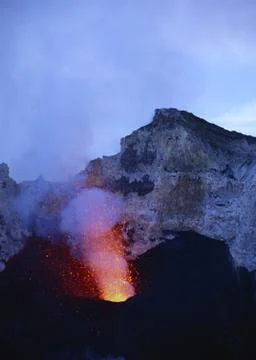 Eruption Stock Photos
