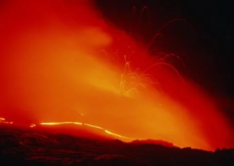 Eruption Stock Photos
