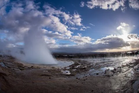 The Eruption Stock Photos