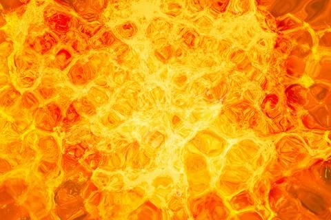 Eruption volcano. hot lava texture 스톡 일러스트