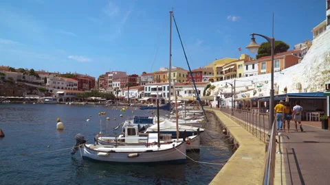 Es Castell port Stock Footage 170051251