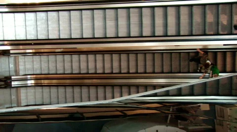 Escalator 2 Stock Footage 473584