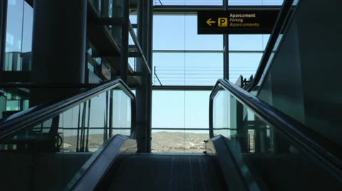 Escalator 2 Stock Footage 27349022