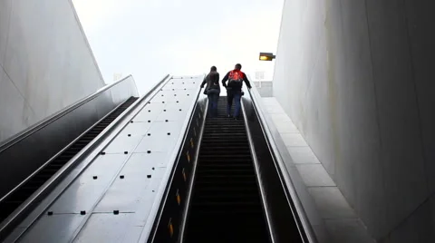 Escalator to adventure Video stock 5778931