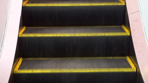Escalator in building, close up. Stock-Footage 95866698