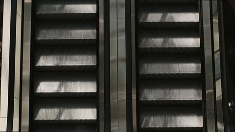 Escalator in the building. Stock Footage 92961210