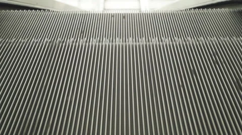 Escalator close-up view Stock Footage 56687582