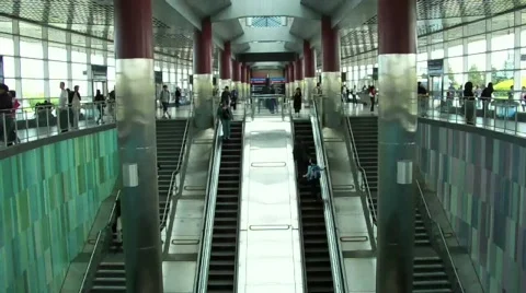Escalator Stock Footage 400202