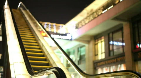 Escalator Stock Footage 454680
