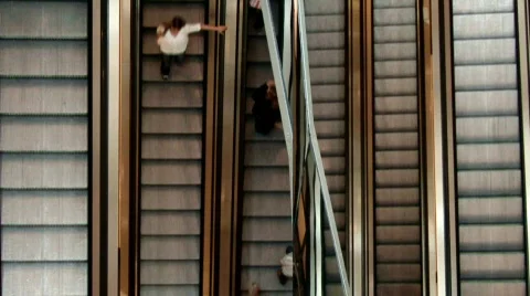 Escalator Stock Footage 473622