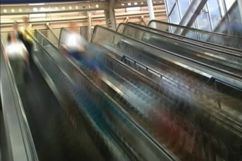 Escalator Stock Footage 477000